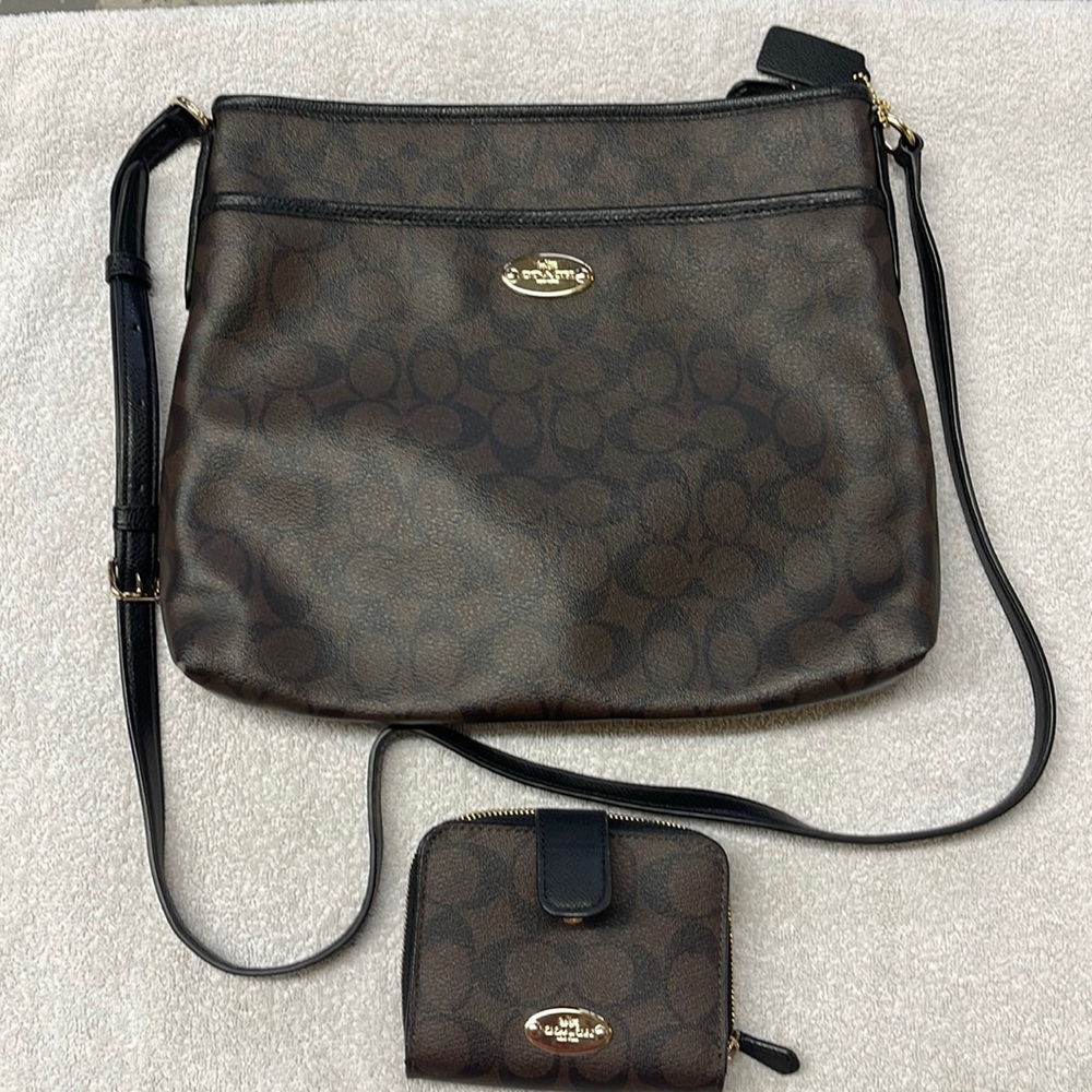 Coach Crossbody purse and wallet
